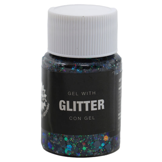 Blue Glitter Gel Pot
