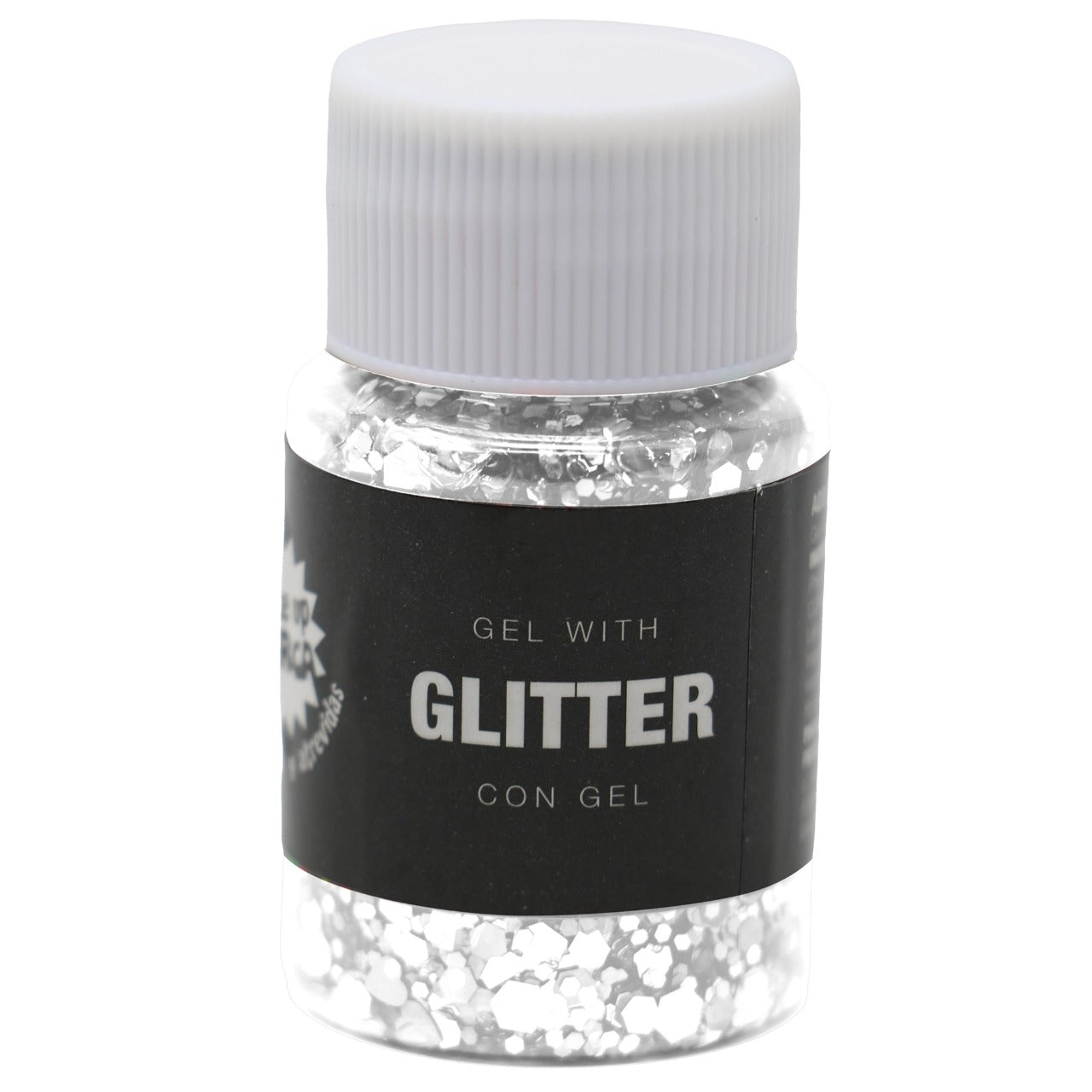 White Glitter Gel Pot