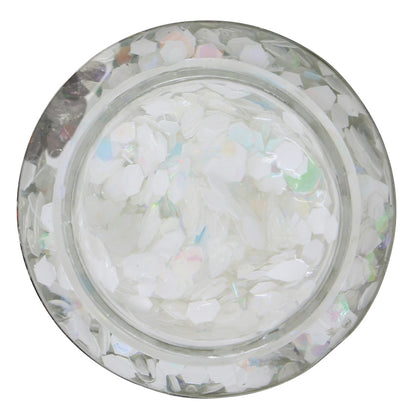 White Glitter Gel Pot