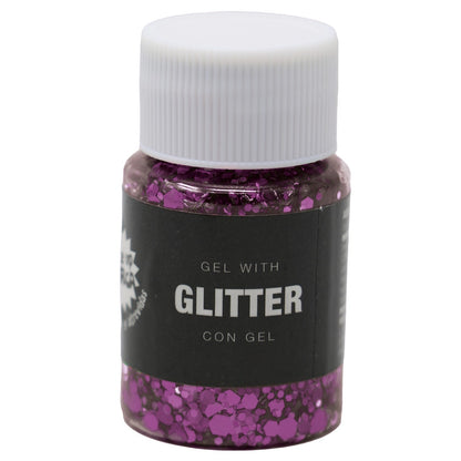 Purple Glitter Gel Pot