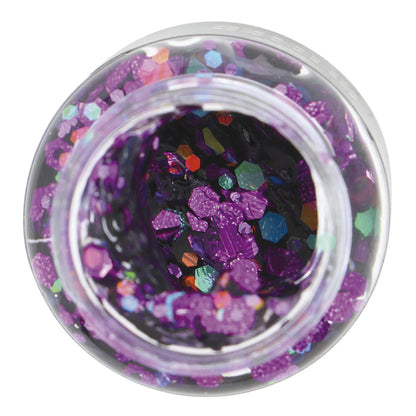 Purple Glitter Gel Pot