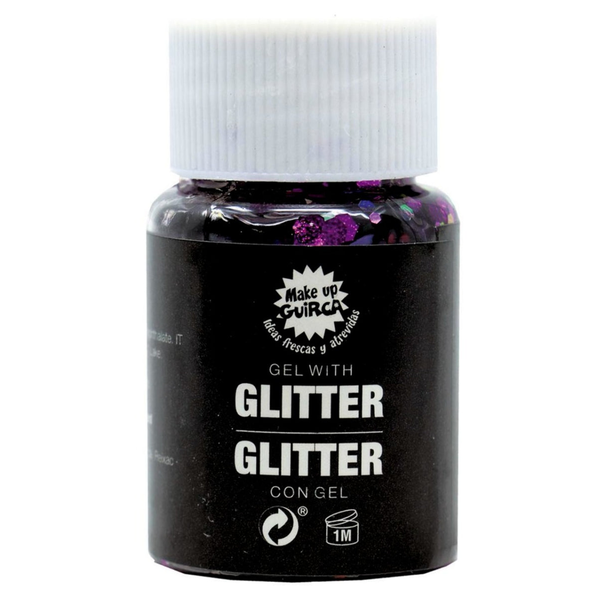 Purple Glitter Gel Pot