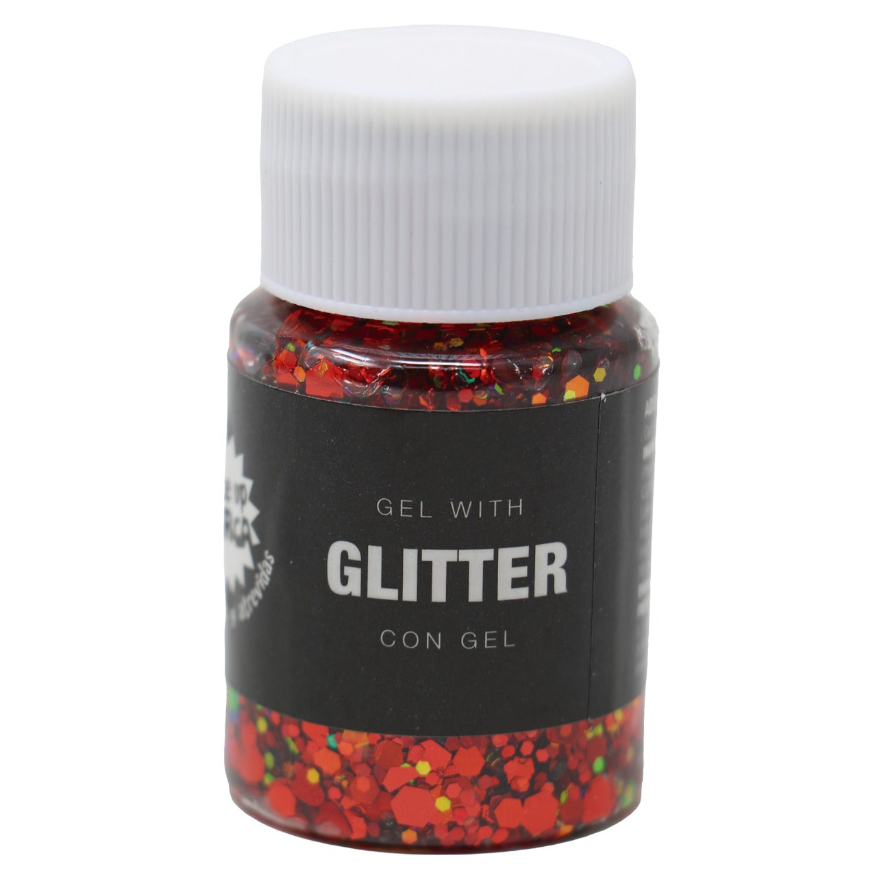 Red Glitter Gel Pot