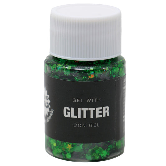 Green Glitter Gel Pot