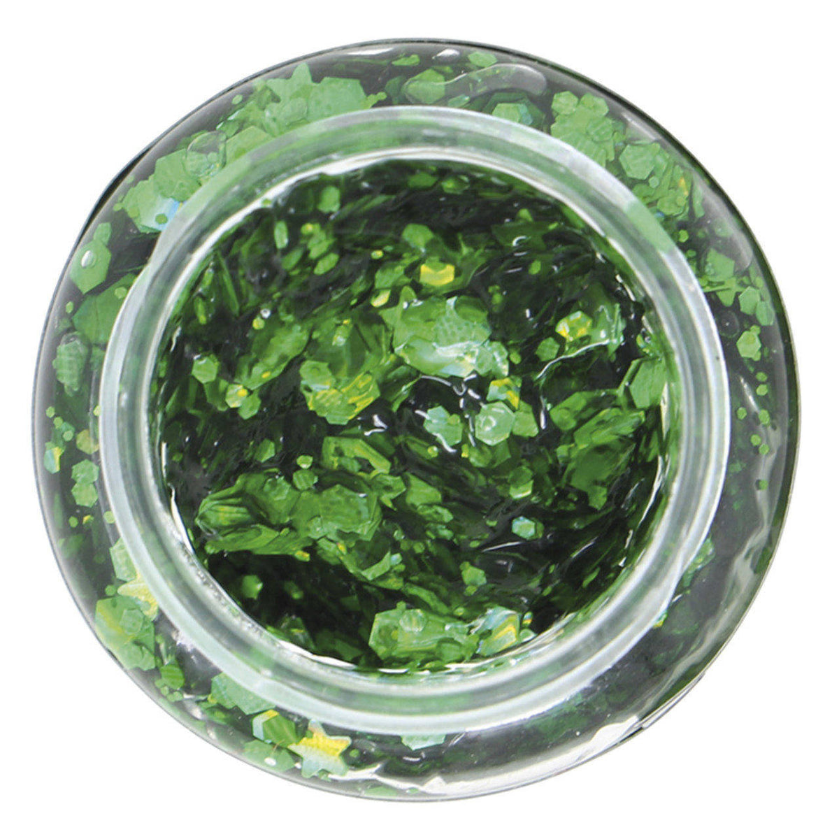Green Glitter Gel Pot