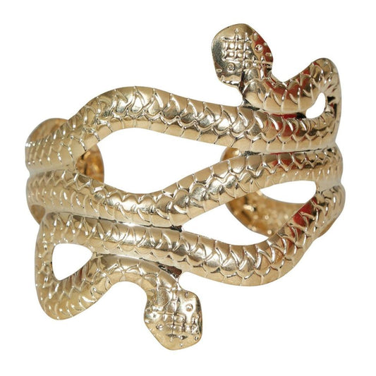 Metallic Gold Snake Bracelet