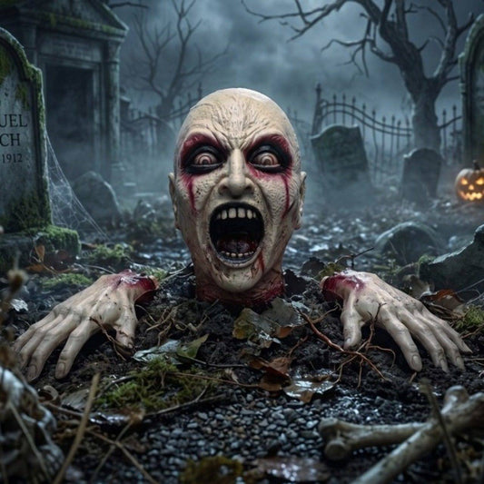 Zombie Head and Hands