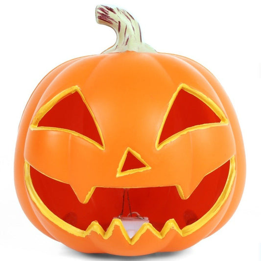 Smiling Light-up Pumpkin
