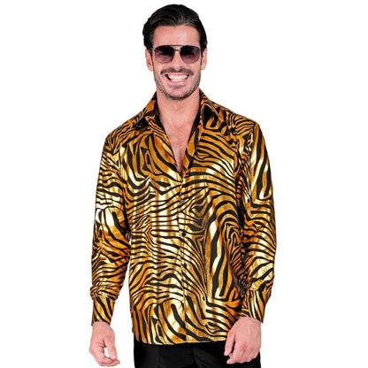Golden Animal Print Shirt