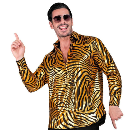 Golden Animal Print Shirt