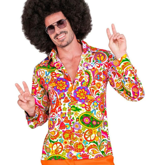 Mens 60s Hippie Shirt