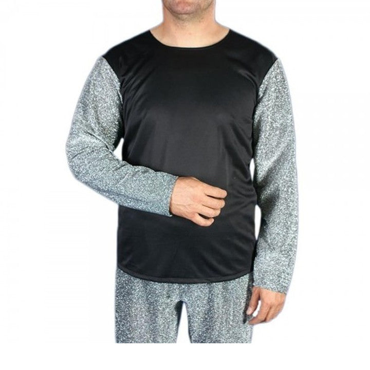 Black and Silver Medieval Shirt