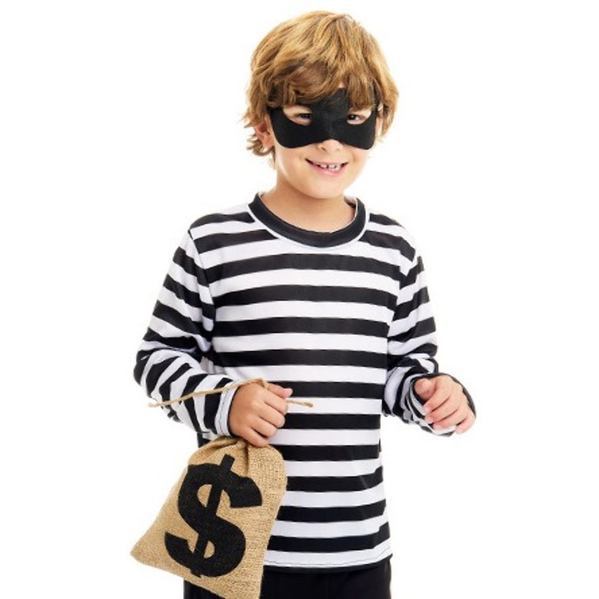 Kids Striped Thief T shirt