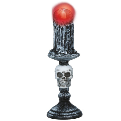 Light-up Skull Candelabra