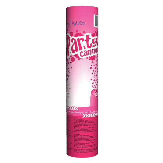 Small Pink Confetti Cannon
