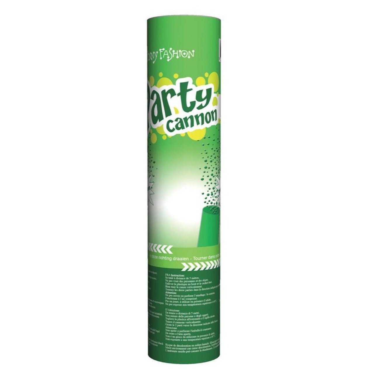 Small Green Confetti Cannon
