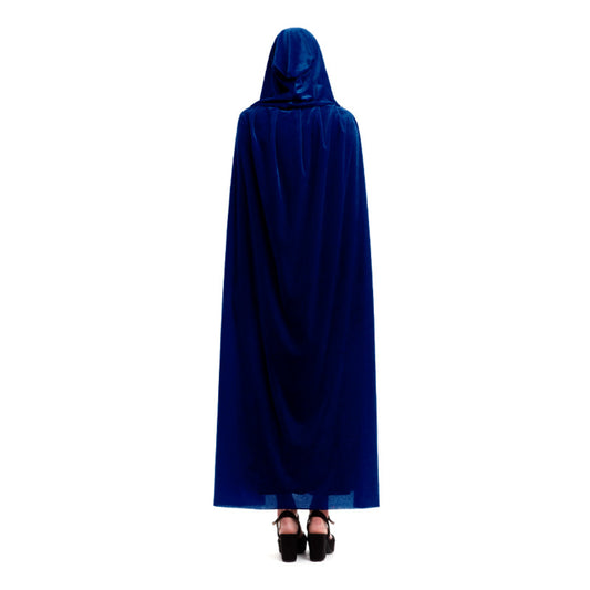 Blue Hooded Cape
