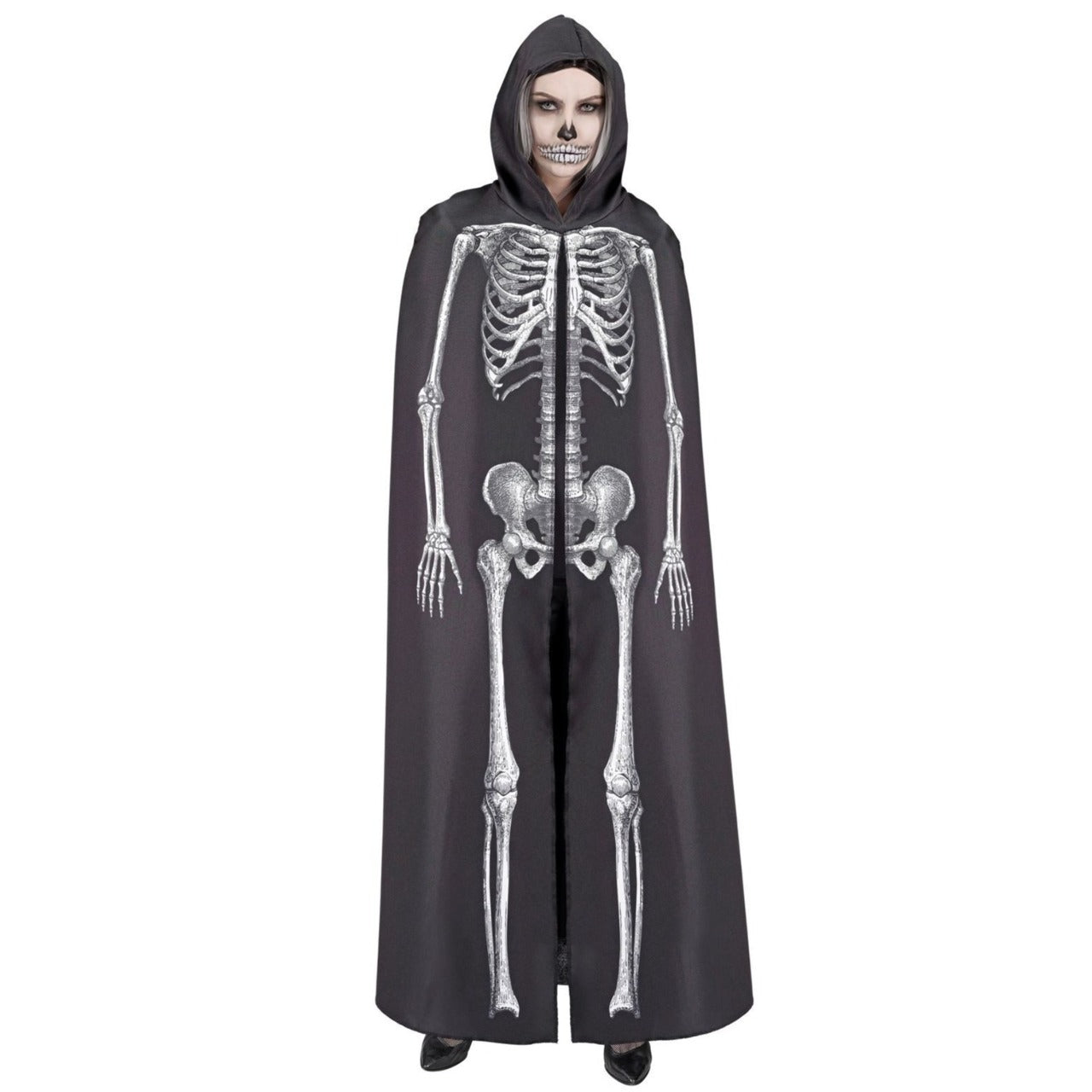 Hooded Skeleton Cape