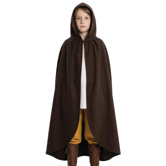 Kids Brown Medieval Cape