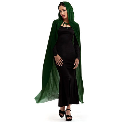 Green Hooded Cape