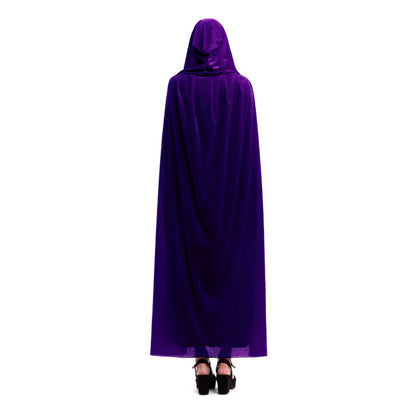 Hooded Violet Cape