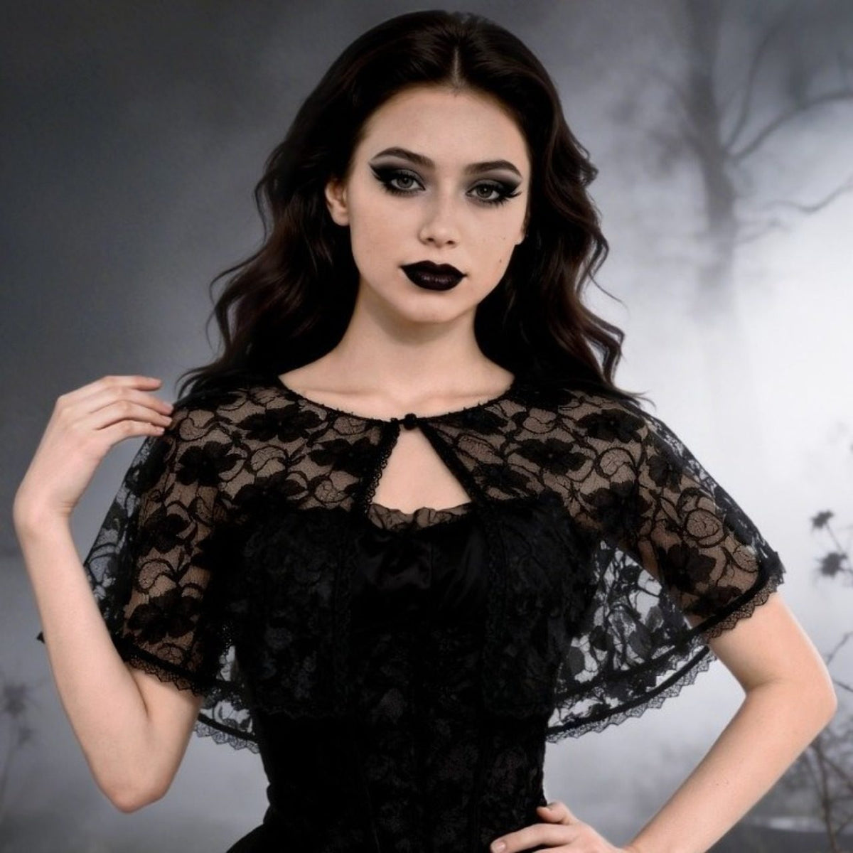 Black Widow Capelet