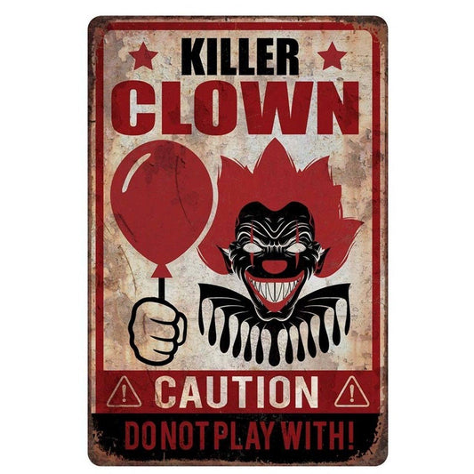 Killer Clown Sign