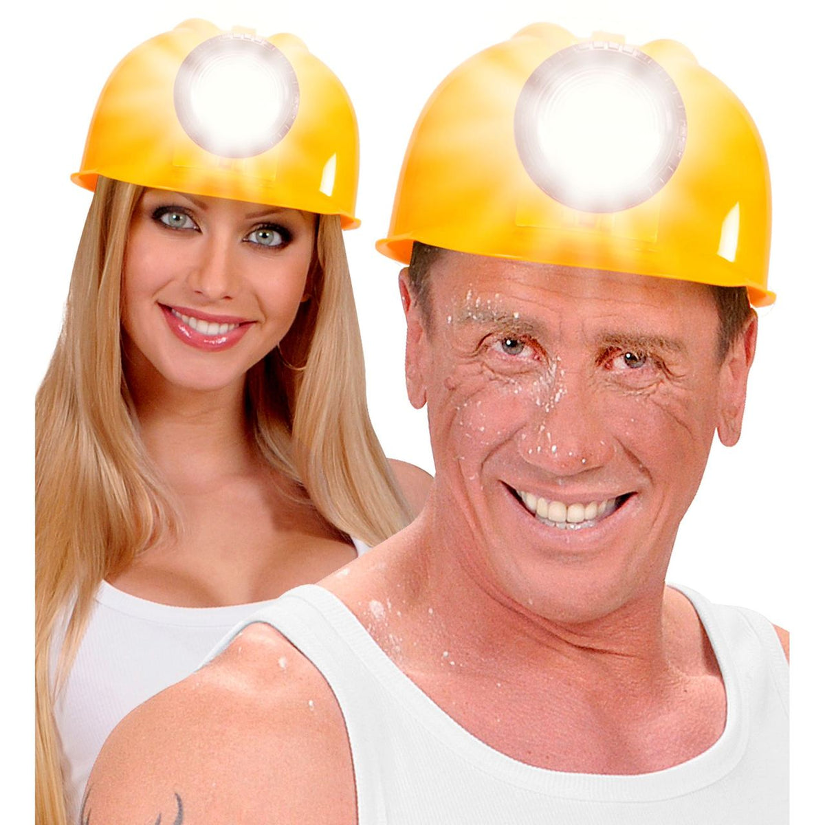 Light-up Construction Worker Helmet