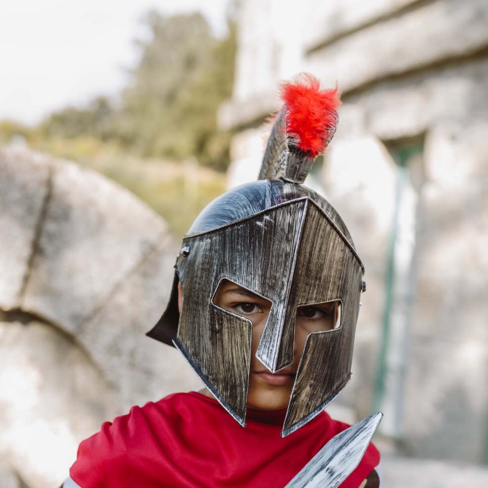Casco romano