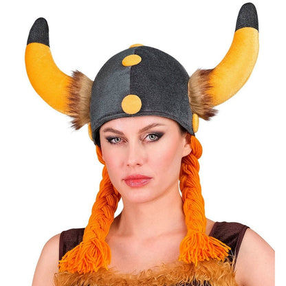 Viking Helmet with Braids