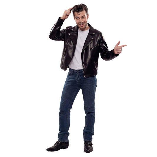 Black Faux Leather Jacket