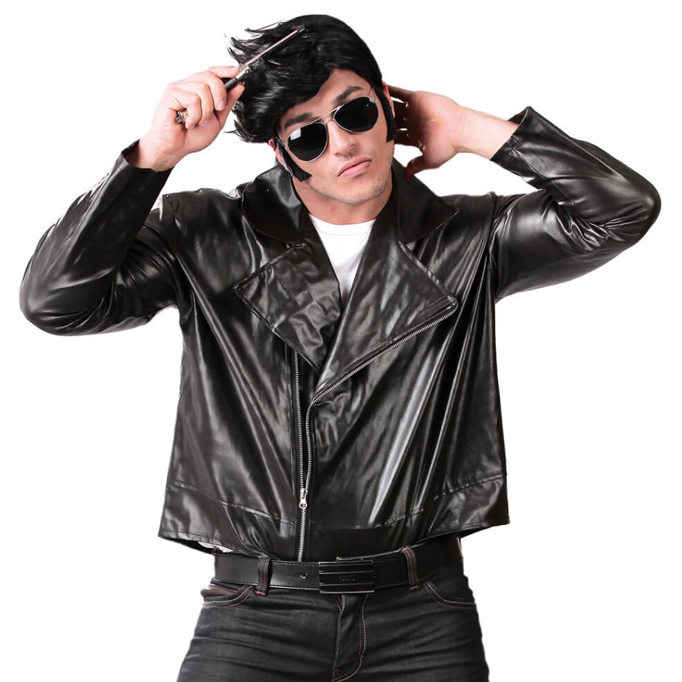 Black Faux Leather Jacket