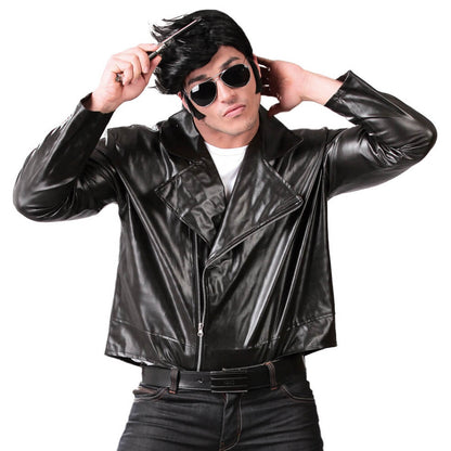 Black Faux Leather Jacket