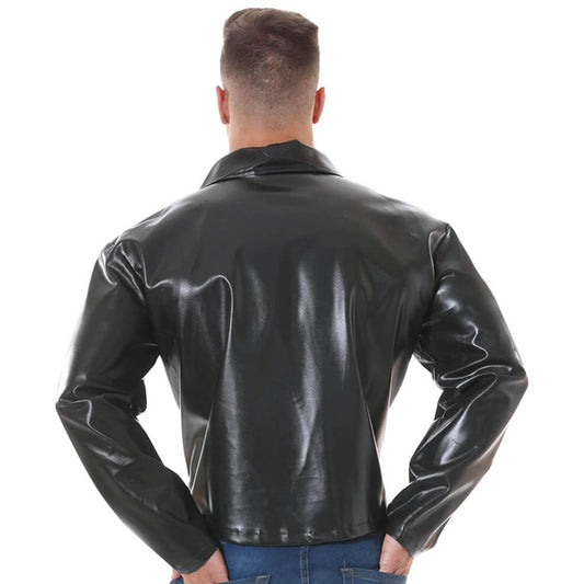 Black Faux Leather Jacket
