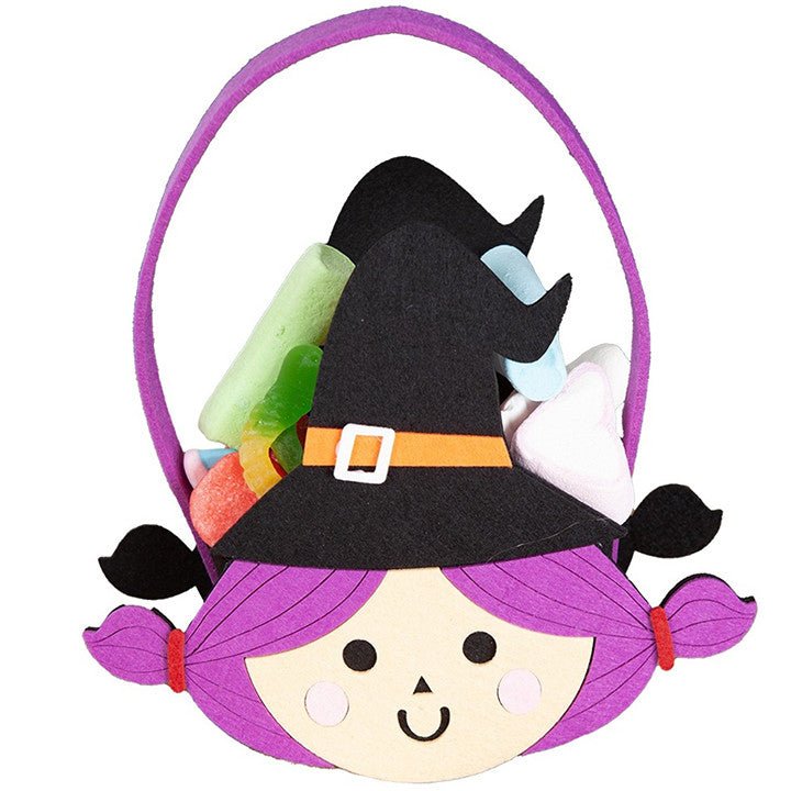 Witch Candy Holder Basket