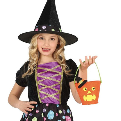 Scared Pumpkin Basket