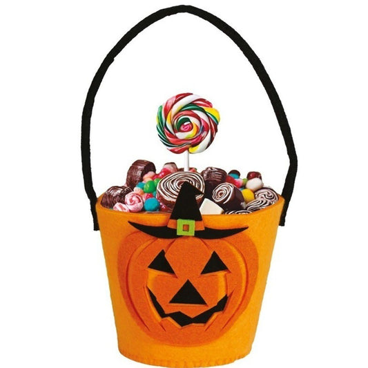 Orange Pumpkin Basket