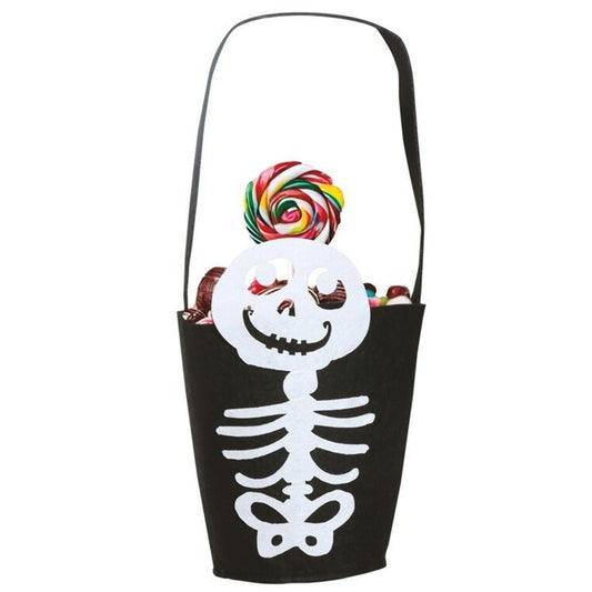 Skeleton Skull Basket