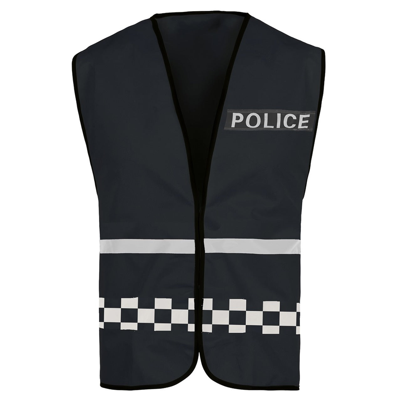 Kids Black Police Vest
