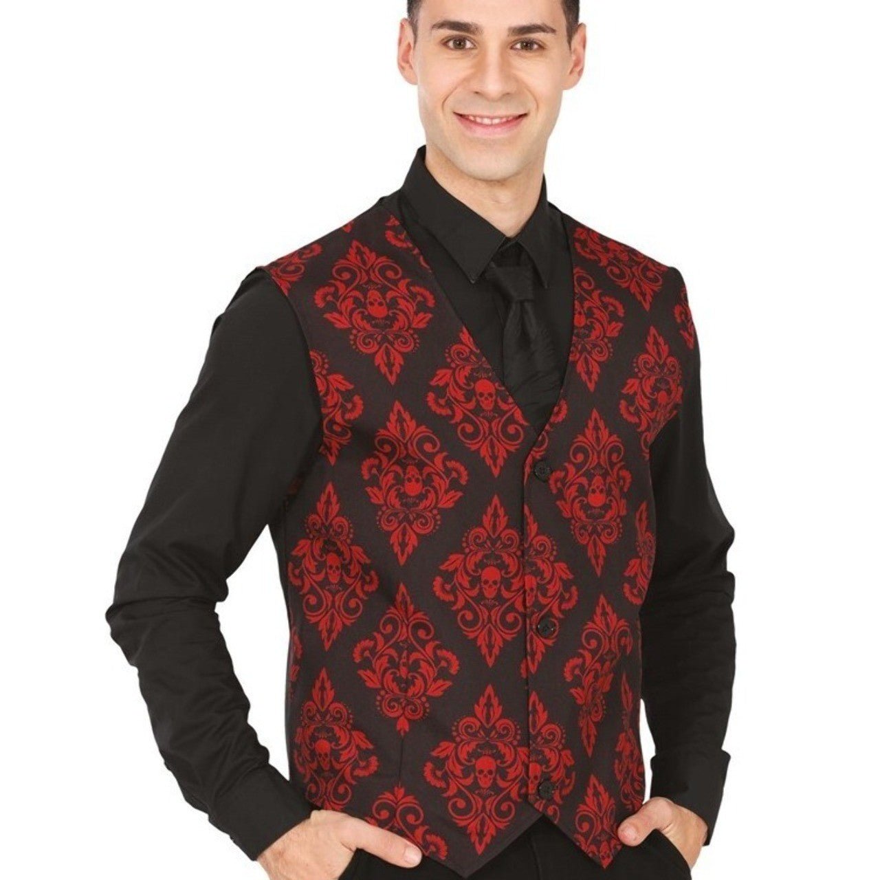 Skull Vampire Waistcoat