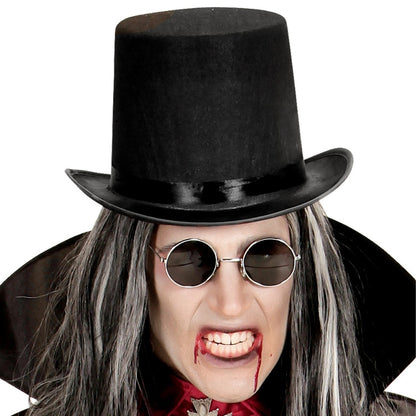 Deluxe Black Felt Top Hat