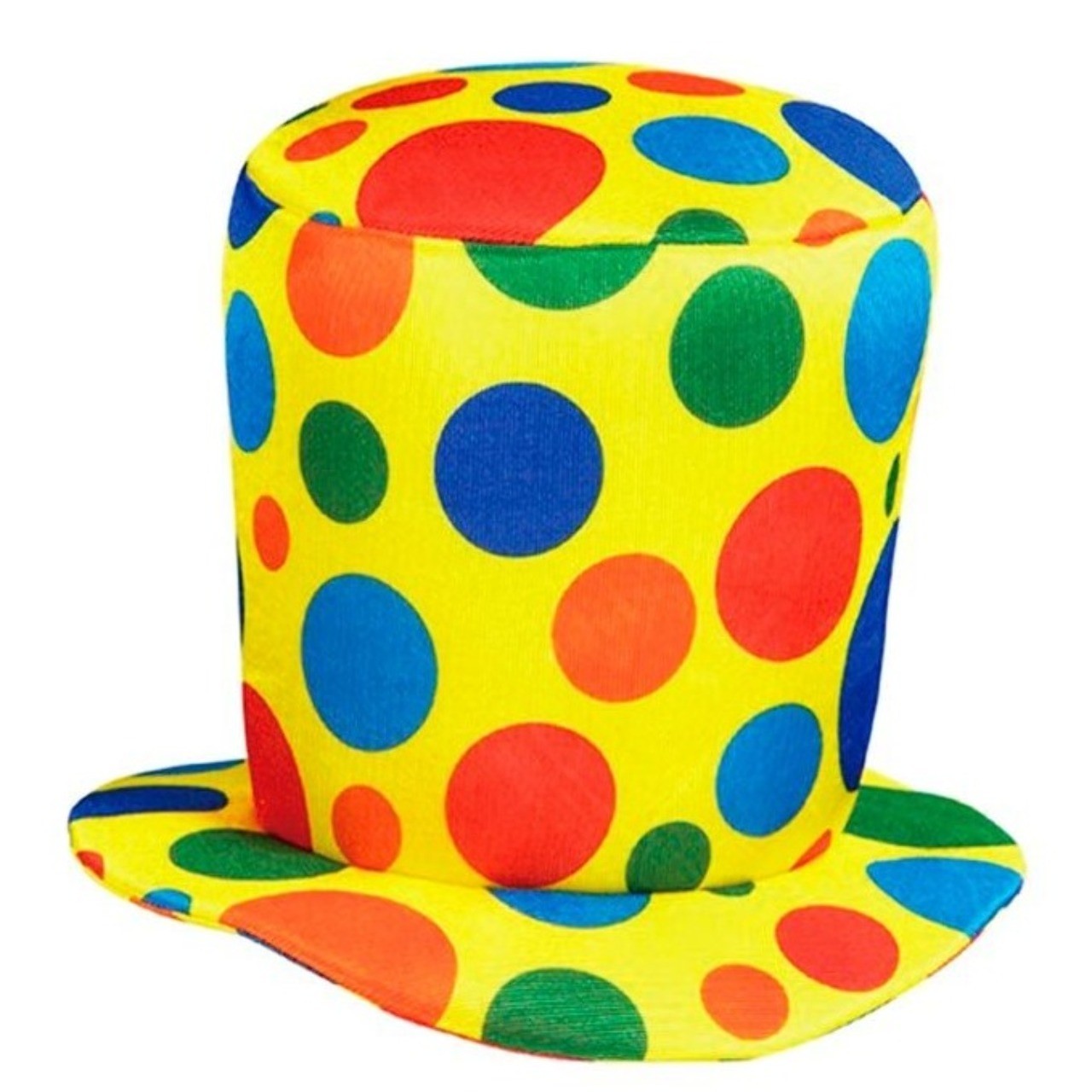 Polka Dot Clown Top Hat