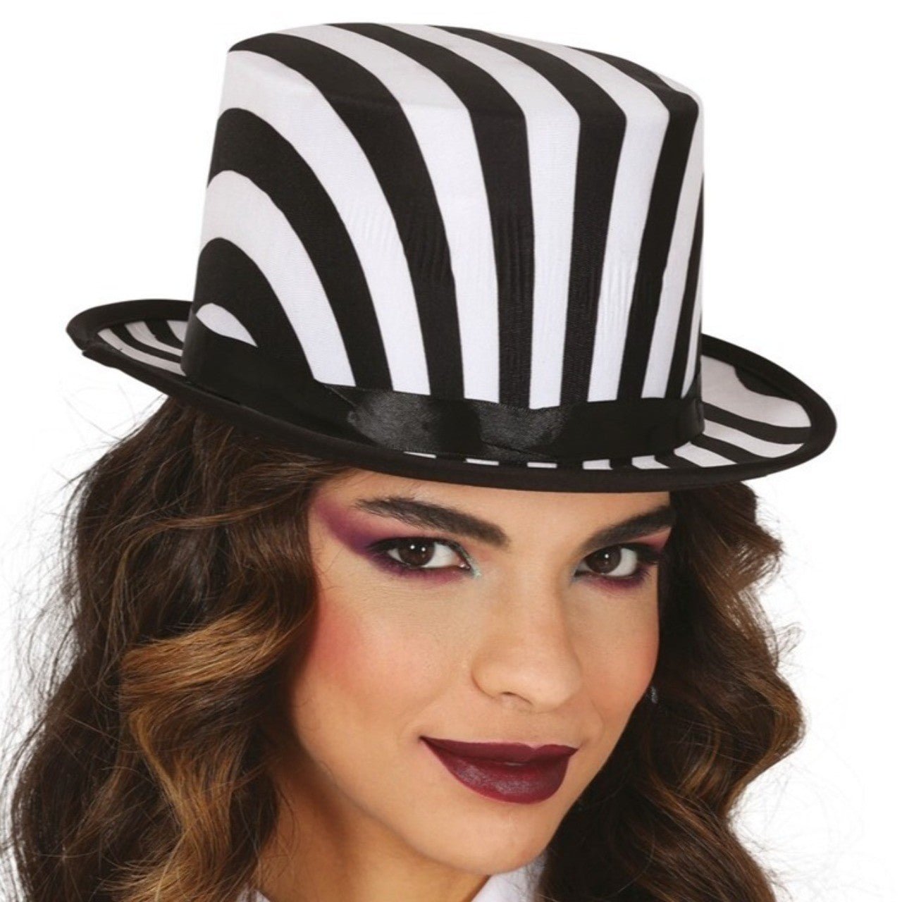 Striped Top Hat