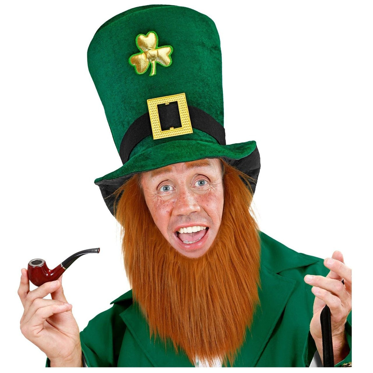 St Patricks Top Hat with Beard