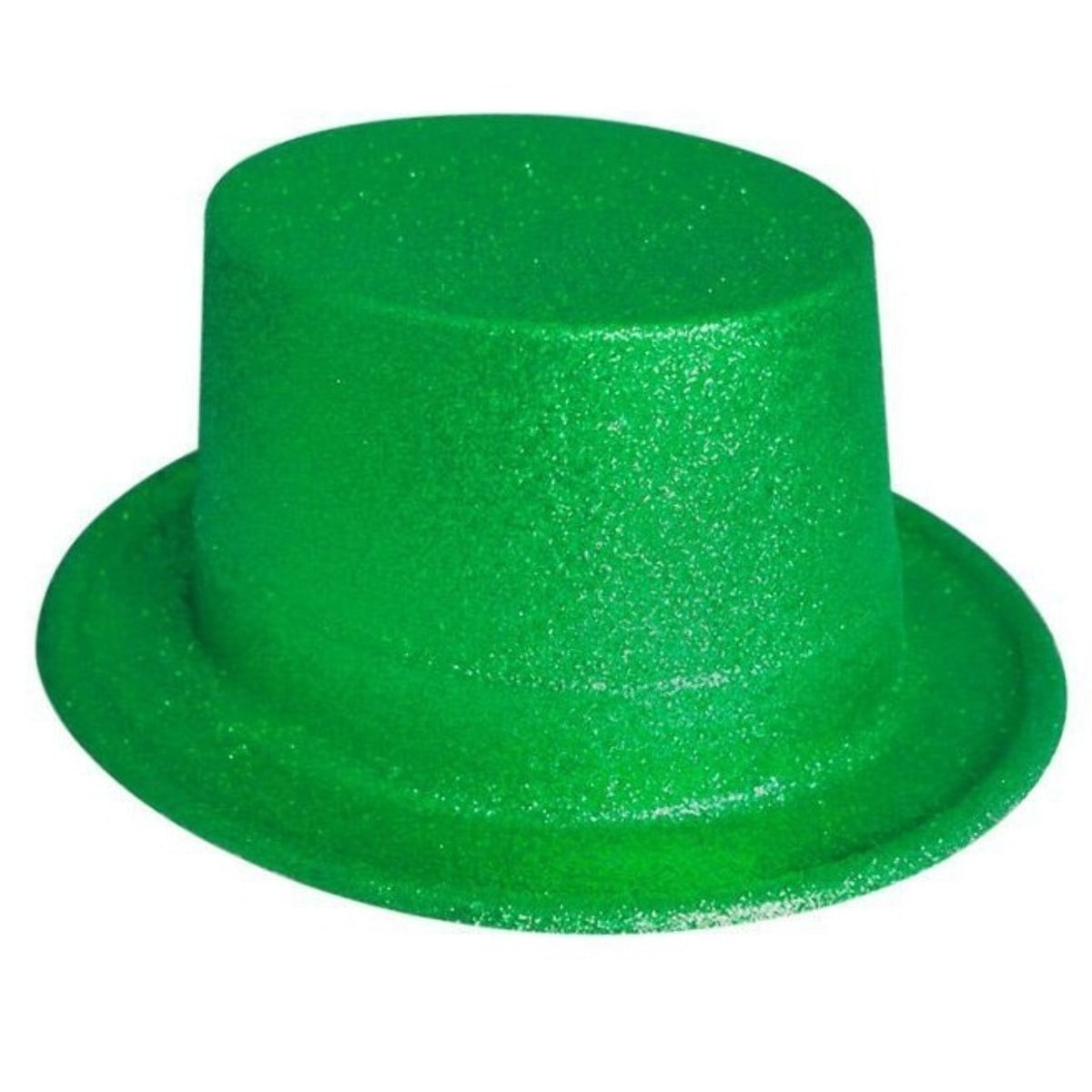 Green Glitter Top Hat