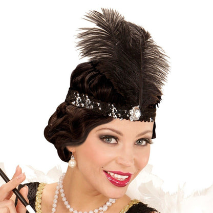 Black Charleston Headband