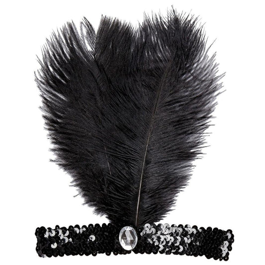 Black Charleston Headband
