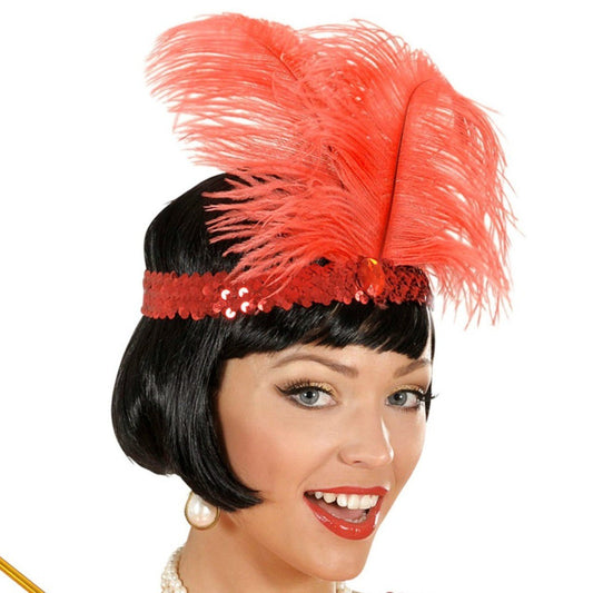 Red Charleston Headband