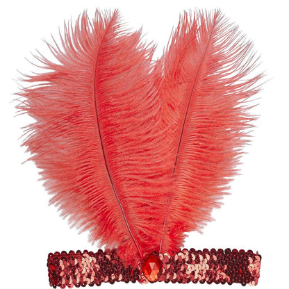 Red Charleston Headband
