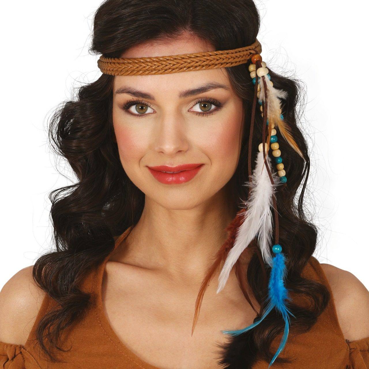 Native American Feather Headband